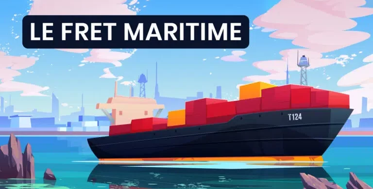 Coût du fret maritime en baisse :