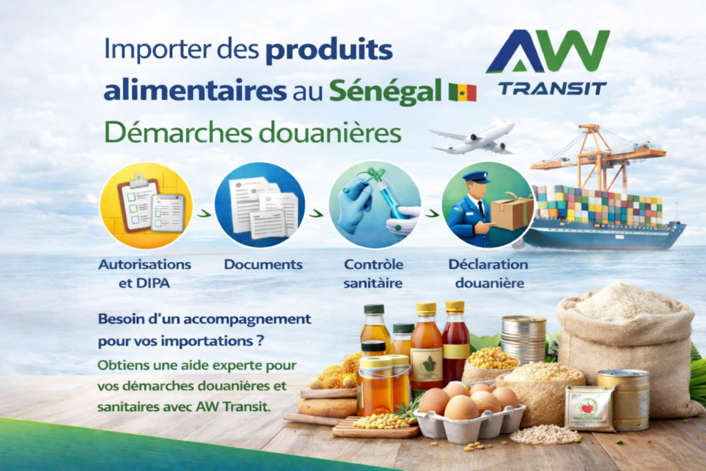 Importation produits alimentaires