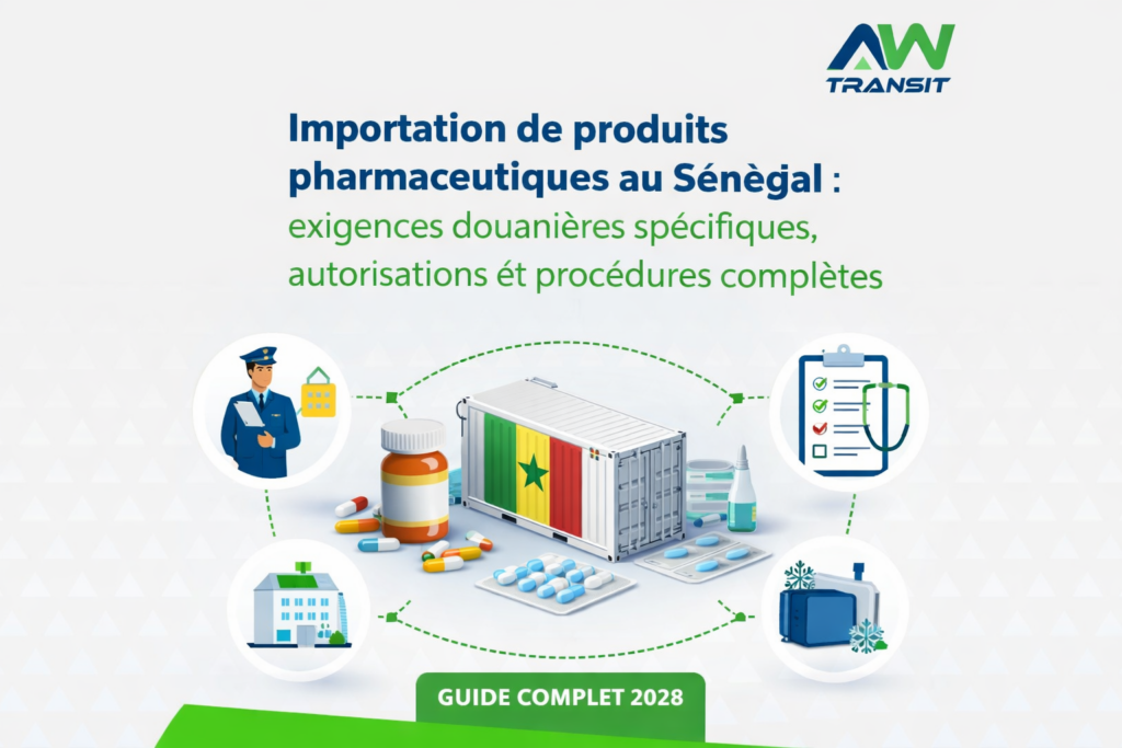 importation de produits pharmaceutiques au Sénégal