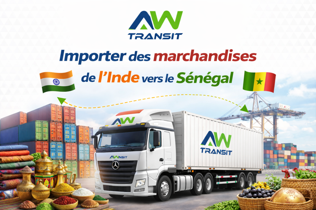 d’Inde vers le Sénégal