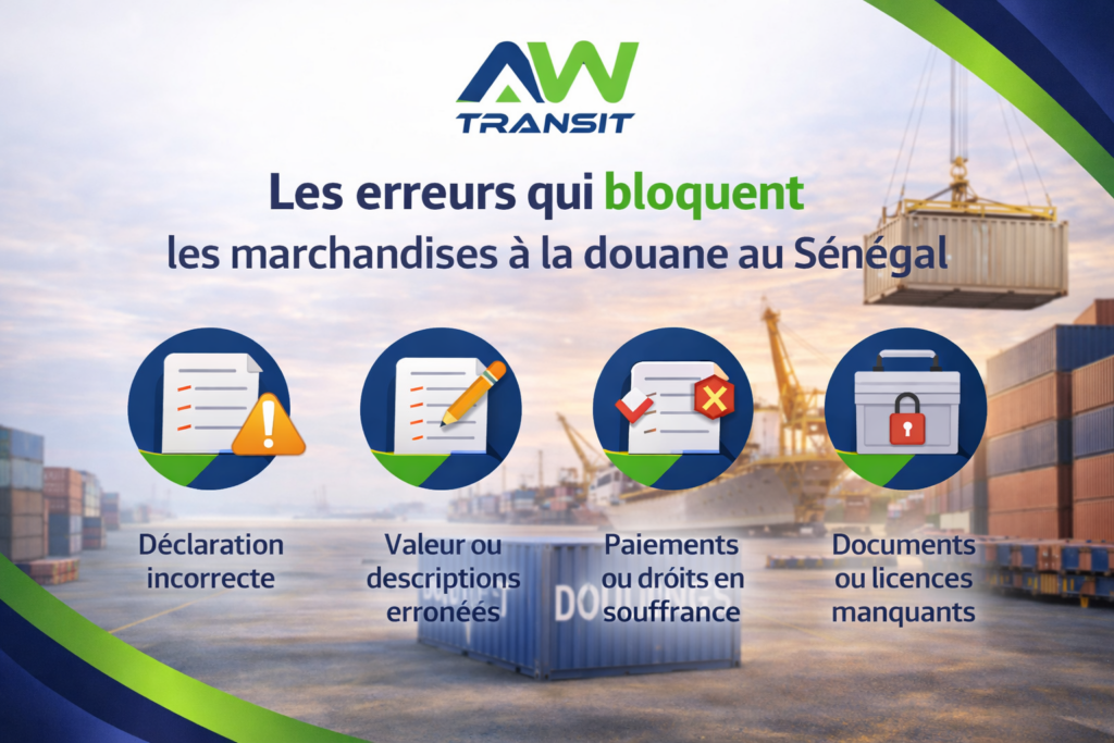 Erreurs douanières au Sénégal expliquées