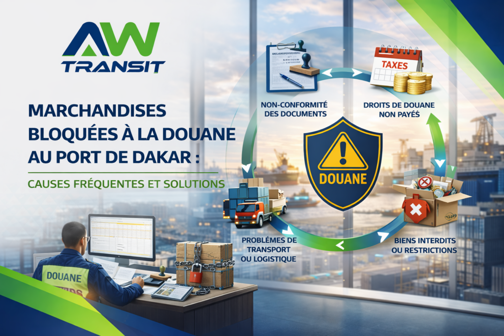 Marchandises bloquées à la douane au Port de Dakar