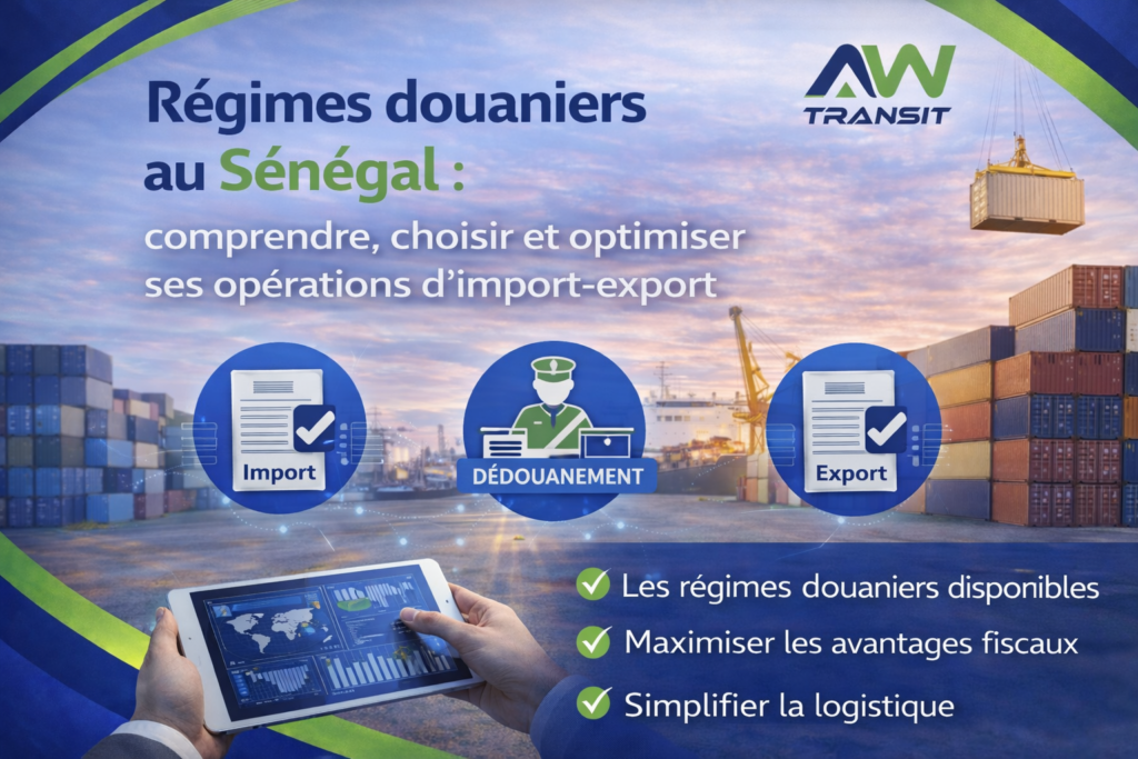 Régimes douaniers au Sénégal : comprendre, choisir et optimiser ses opérations d’import-export