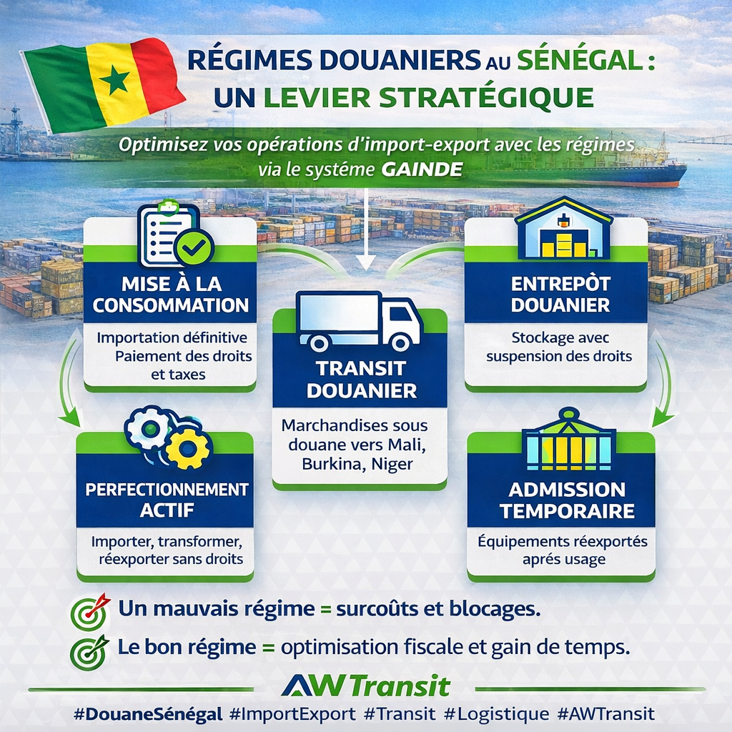 Régimes douaniers au Sénégal