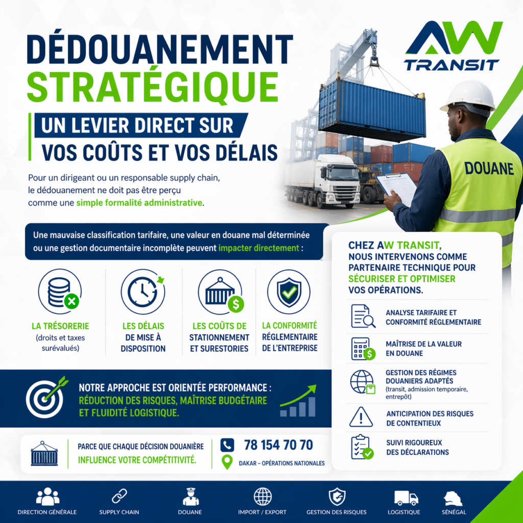 Des solutions de dédouanement fiables pour toute opération en douane