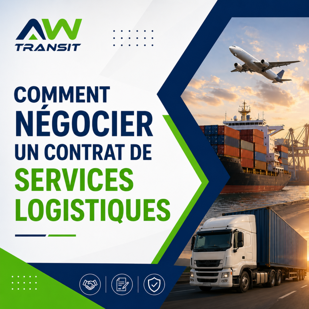 Comment négocier un contrat de services logistiques