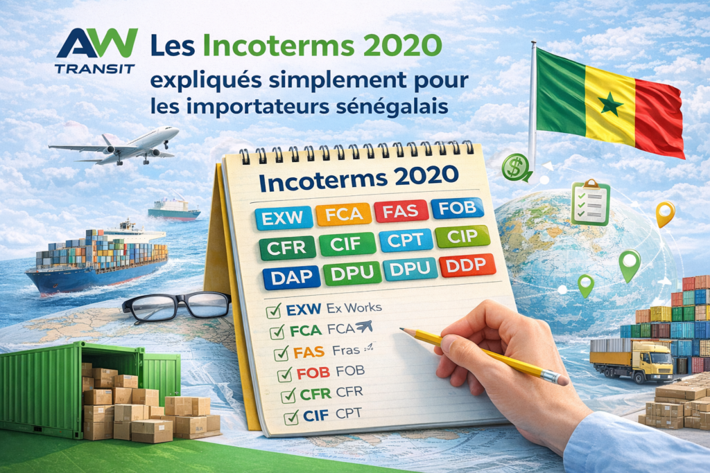 Les Incoterms 2020 expliqués simplement pour les importateurs sénégalais