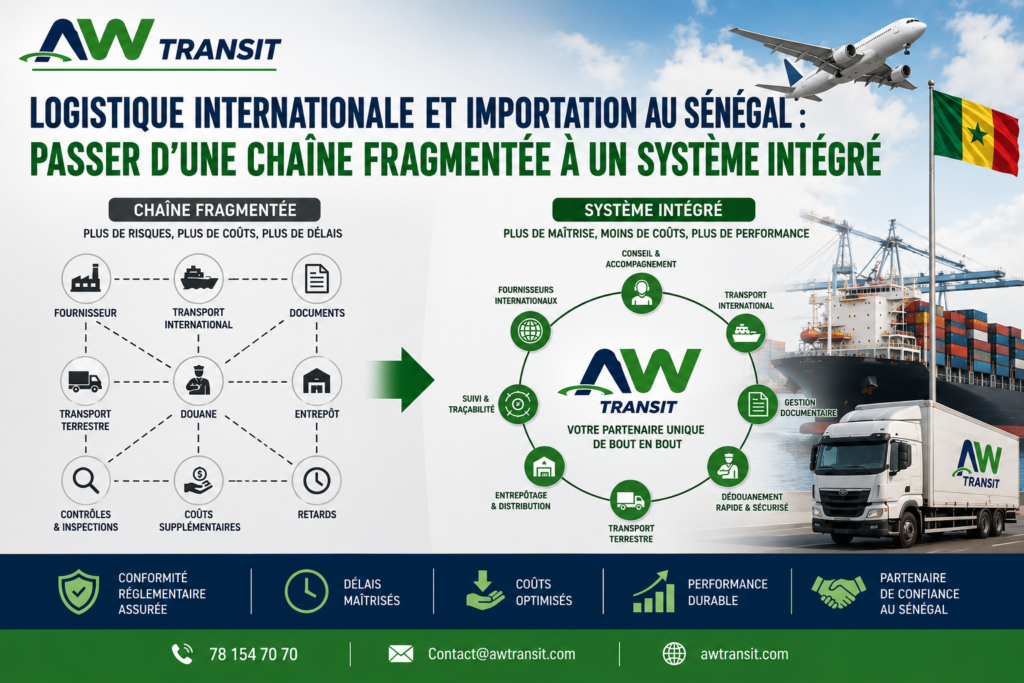 Logistique internationale et importation au Sénégal
