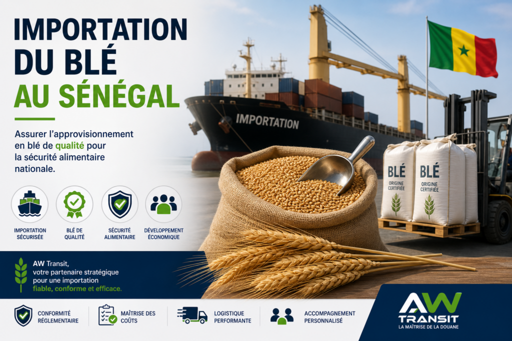 Importation du blé au Sénégal