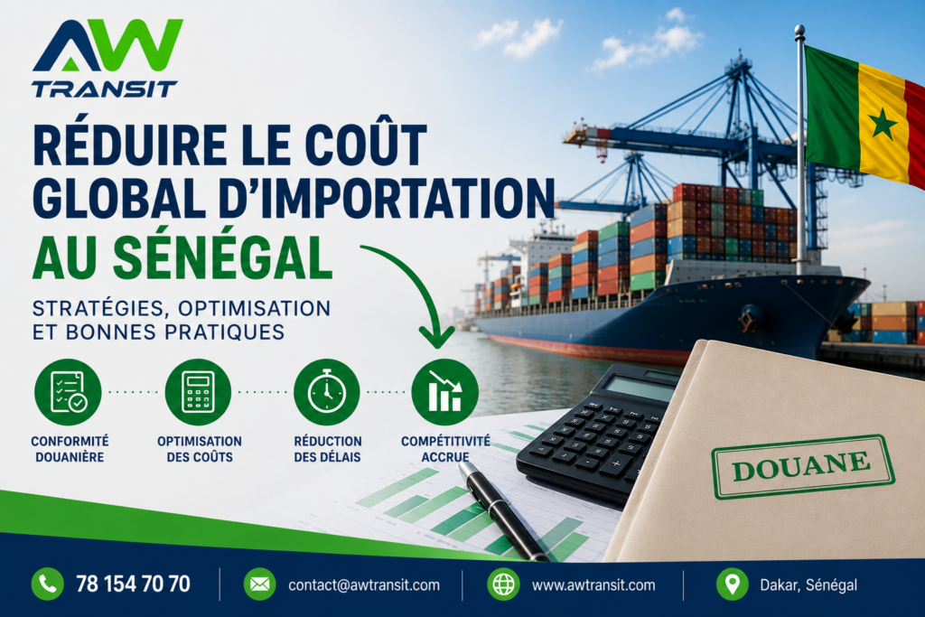 Réduire le coût global d’importation au Sénégal