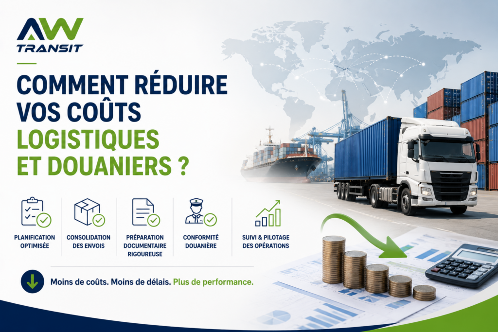 Comment réduire vos coûts logistiques et douaniers ?