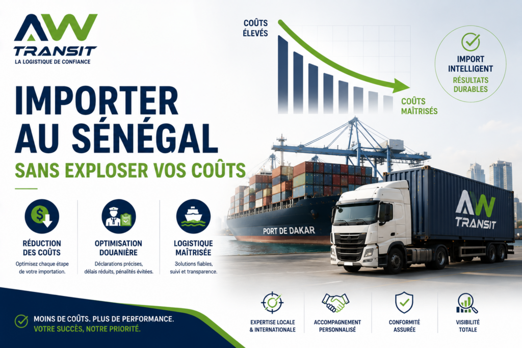 Importer au Sénégal sans exploser vos coûts