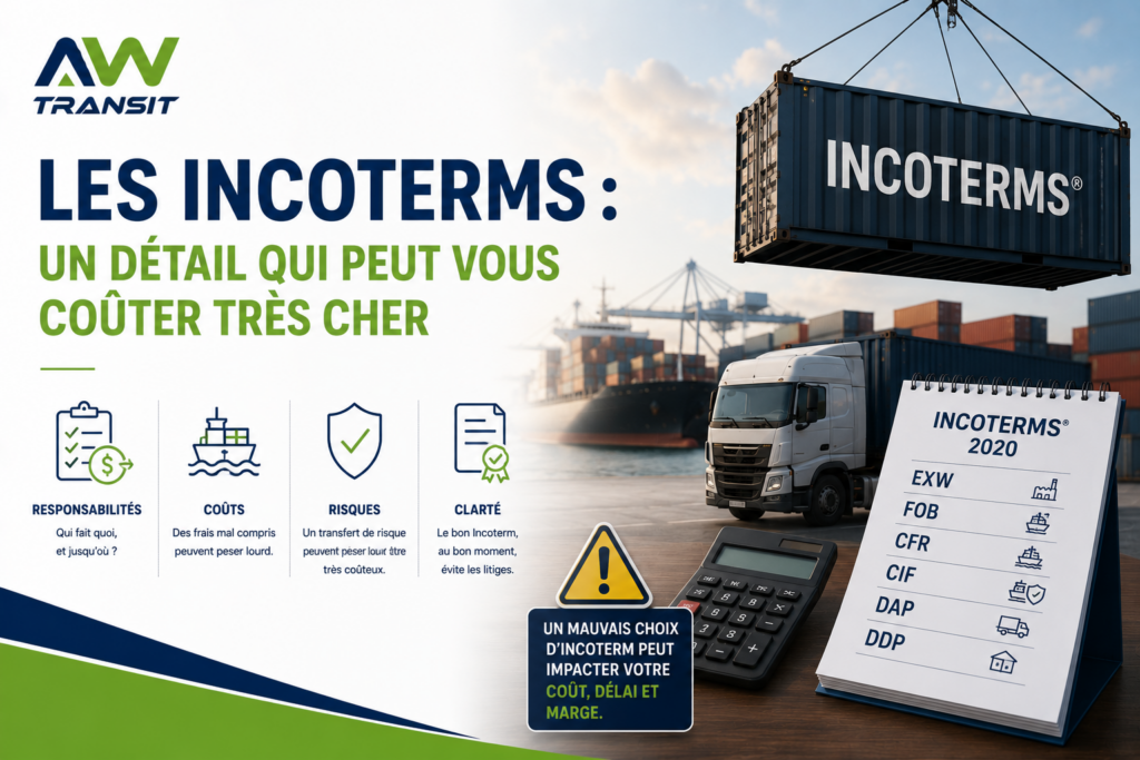 Les Incoterms : un détail qui peut vous coûter très cher