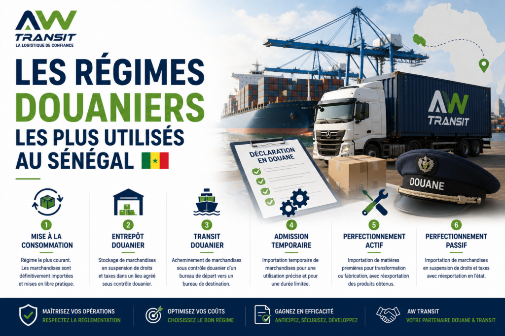 Les régimes douaniers 